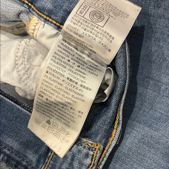 Levi's 724 Women's High Rise Blue Jeans - Sz. 27 - Picture 7 of 8